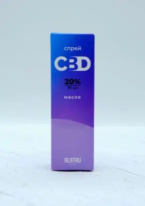 CBD масло 20%, спрей 30мл. на кокосовом масле МСТ. Каннабидиол 6000мг