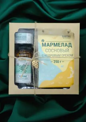 Подарочный набор «Кедровый» 4 в 1