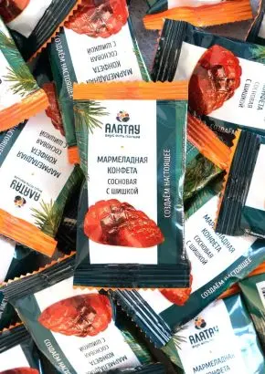 Мармелад с сосновой шишкой, 250 гр Мармелад с сосновой шишкой, 250 гр
