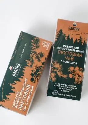Чай пихтовый с ромашкой