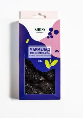 Мармелад ягодный Мятная смородина, 110 г Мармелад ягодный Мятная смородина, 110 г