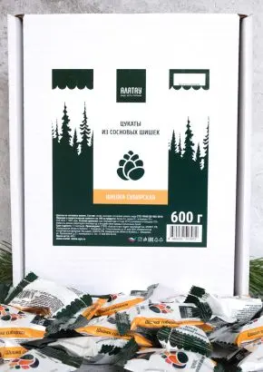 Цукаты сосновые, 600 г Цукаты сосновые, 600 г