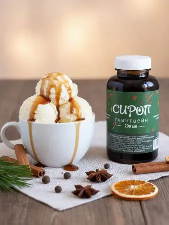 Сироп сосновый со вкусом Глинтвейн 200 мл